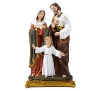 Statue de famille catholique de 30,5 cm avec enfant Jésus debout, cadeau religieux, figurine de Jésus Marie Joseph adaptée pour la décoration religieuse ainsi que pour le remplissage de la maison