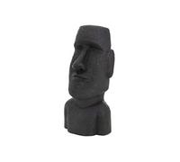 Statue de l'Île de Pâques Moai Rapa Nui Figure de Tête 53,5 cm Haut, Résine de
