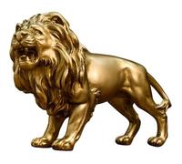 Statue de lion moderne - Virex® - Résine haute qualité - Finition soignée - Détails raffinés - Socle stable