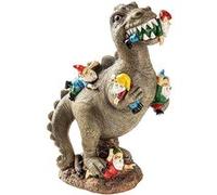 Statue de nain de jardin FONGWAN ornement elfe décoration pour jardin et pelouse-Dinosaure G