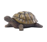 Statue de tortue en résine, statues d'accent de jardin, sculpture d'animal de statue décorative extérieure pour ornement de