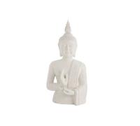 Statue Déco Bouddha Zen 124cm Blanc