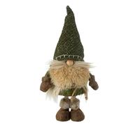 Statue Déco Lutin Tricot 60cm Multicolore