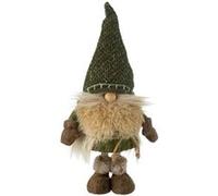 Statue Déco Lutin Tricot 60cm Multicolore