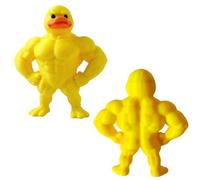 Statue Decoration Interieur Canard Jaune Statuette Decoration Musclé