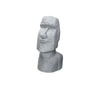 Statue Décorative Île de Pâques Rapa NUI Moai Tête 53,5 cm Haut Figure Résine