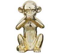 Statue Dorée Singe de la Sagesse "Ne parle pas" H28cm - ZHIHUI - ALTOBUY Or