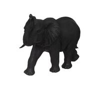 Statue éléphant résine noire H52 - Noir