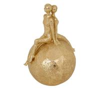 Atmosphera Statuette femme Hapi - Résine dorée H.22,5 cm