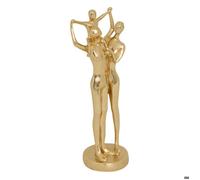 Statue famille Hapi H.28,5cm résine doré - Atmosphera Créateur d'intérieur