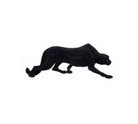 Statue : Guépard noir en marche 120 cm - Amadeus - Noir - Résine Noir G
