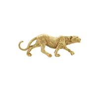 Mauro Ferretti Statuette Leopardo Shant Doré 89 x 21 x 33 cm