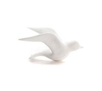 Statue : Mouette à accrocher - - Blanc - Porcelaine