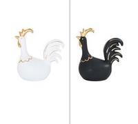 Statue : Poule Golden 24 cm (1 modèle aléatoire) - Table Passion - Multicolore - Céramique MULTICOLORE G