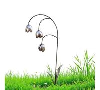 Statues de jardin d'extérieur décoratives métalliques résistantes aux intempéries - Sculpture de jardin pour décoration de pelouse | pour terrasse, patio, cadeau pour femme, anniversaire maman