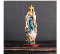 Statues Et Figurines Figure Art Sculpture Jésus Vierge Marie Nonne Ange Figurine Résine Artisanat Décorations pour La Maison Série-As_Shown_13X10X30Cm