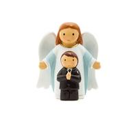 Statuette Ange-Gardien - Première Communion - en résine - 7.5 x 6 x 4.5 cm