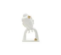 Mauro Ferretti Statuette Buddha-B 21,5x13x36 cm Blanc