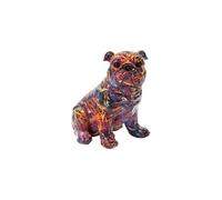 Statuette Bulldog en Résine "Psyco" 21cm Multicolore Multicolore
