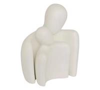 Statuette Couple en Résine Rima 22cm Blanc