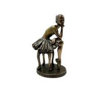 Statuette Danseuse de collection aspect bronze 19 cm BRONZE G