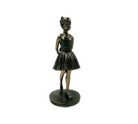 Statuette Danseuse de collection aspect bronze 20 cm