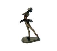Statuette Danseuse de collection aspect bronze 24 cm