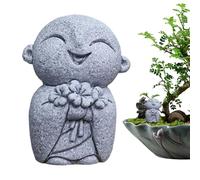 Statuette de Bouddha miniature,Petite décoration d'intérieur | Décoration paysagère, sculpture de Bouddha - Pour Studio, Salon, Usage Extérieur, Bureau, Jardin, Patio, Cour, Pelouse Et