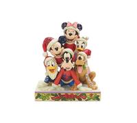 Statuette de Collection Mickey et ses amis en résine - Hauteur : 15 cm - Largeur : 12.5 cm - Profondeur : 7.4 cm