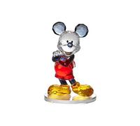 Statuette de collection Mickey Mouse en acrylique facetté - Hauteur 9 cm - Largeur 5 cm - Profondeur 3 cm