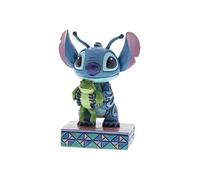 Statuette de collection Stitch et la grenouille BLEU G