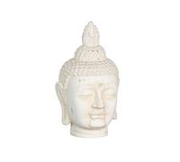Statuette de décoration Bouddha en terre cuite BEIGE G