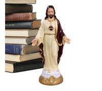 Statuette de la Vierge Marie Sainte Mère Catholique | Statues catholiques de Jésus pour la maison, la chambre à coucher, le salon, le bureau, la table, l'étagère, le jardin