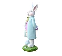 Statuette de lapin de Pâques Décoration de printemps avec lapin de Pâques