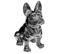 Statuette Déco "Bulldog" 22cm Argent