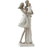 Paris Prix Statuette Couple Enfant - Blanc