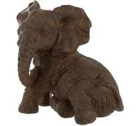 Paris prix statuette éléphant résine - Marron