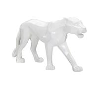 Mauro Ferretti Statuette Panthère Blanche 70x18x32,5 cm Résine