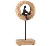 Paris prix Statuette figurine pensive - Beige