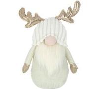 Statuette Déco Lutin Cerf 42cm Beige