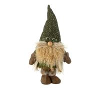 Statuette Déco Lutin Tricot 44cm Multicolore