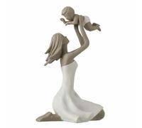 Statuette Déco Mère-Enfant - 18 cm