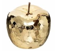 Statuette Déco Pomme Gold - 21 cm