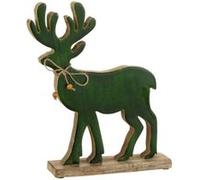 Statuette Déco Renne Gabriel 30cm Vert