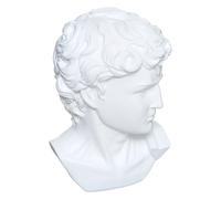 Atmosphera - Statuette David - résine - Blanc H26 cm
