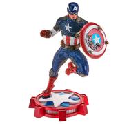 Statuette Diamond Select Toys Marvel NOW! Captain America Diorama Bleu 23 cm