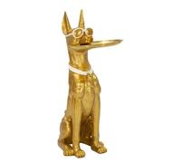 Statuette en forme de chien avec un plateau Mauro Ferretti