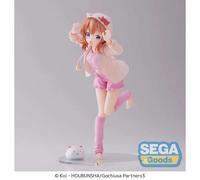 Statuette en PVC Sega Is the Order a Rabbit Luminasta Rabbit House Tea Party: Bloom Cocoa Rose 18 cm