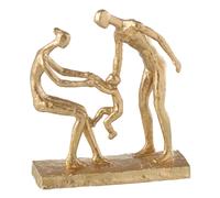 Statuette Famille Brady 28cm Or