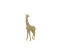 Mauro Ferretti Statuette déco Girafe en polyrésine 40 cm Or